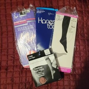 Bundle Of Women's Knee High Socks